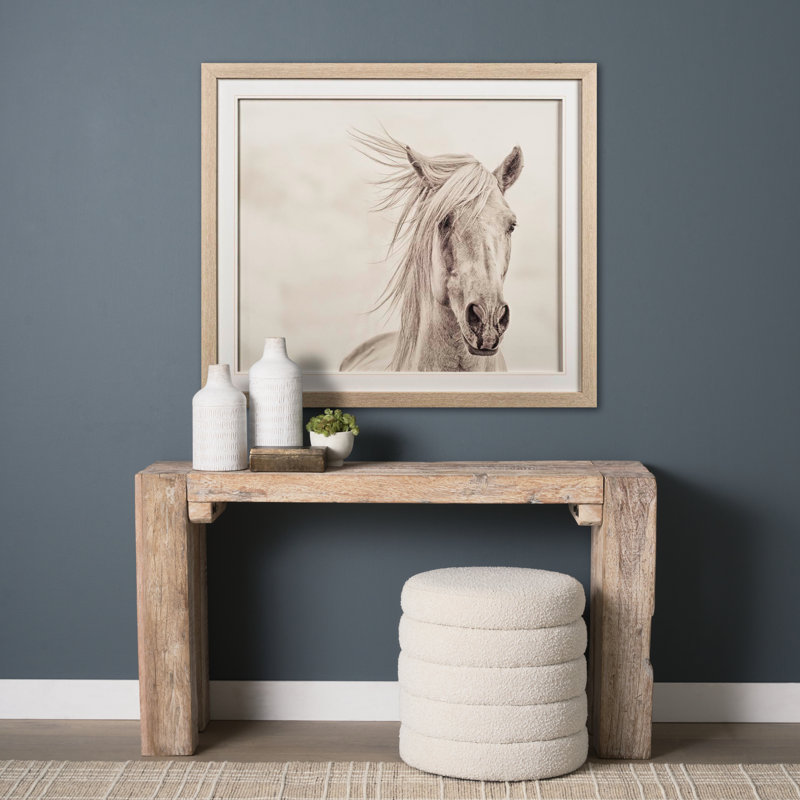 «Custom Wind Blown Mane I (MC)» par PHBurchett, reproduction d'art encadrée sous verre