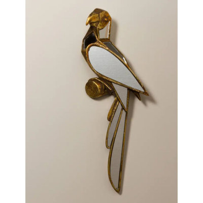 Left Wall Bird with Mirrors