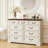Farmhouse 9-Drawer Bedroom Dresser Storage Organizer-590201436