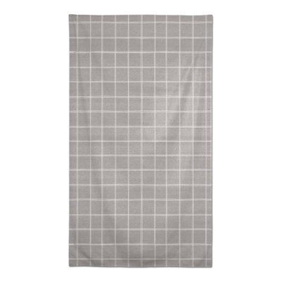 Rectangular Plaid Polyester Tablecloth