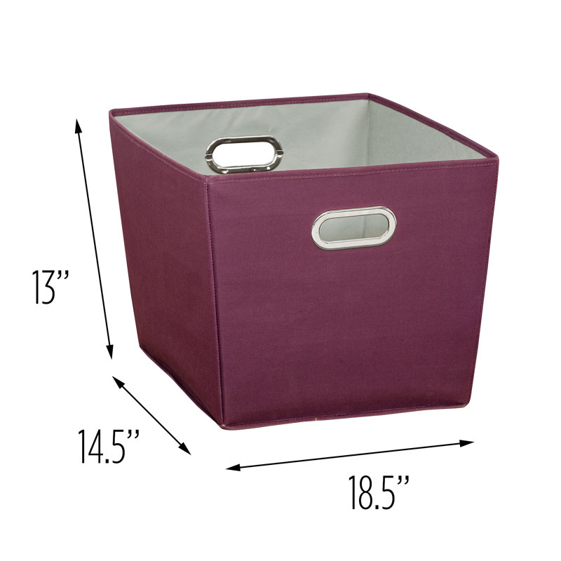 Bac en tissu, Mauve