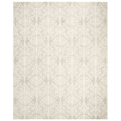 Davyan Hand Tufted Wool Damask Rug