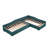 Upholstered Double Twin Size Daybed With Trundle And Drawer, Green