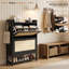 Narrow Flip-Down Shoe Cabinet, 9.4" Slim Entryway Storage