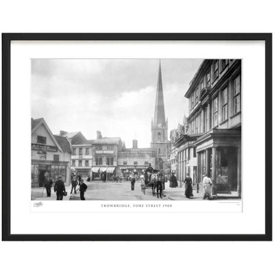 Trowbridge, Fore Street 1900 - Single Picture Frame Print