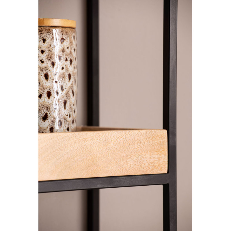 Rusin 3 Piece Mango Solid Wood Floating Shelf