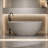 67'' Freestanding Bathtub With Overflow And Pop - Up Drain, Solid Surface, Beige, 31.4 Inches Wide, 21.52 High, 318.15 Pounds, Resin Stone, Smooth Rounded, Relaxing Bath Experience Surface Bathtub,