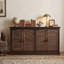 Buffet en bois massif à 4 portes