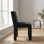 Chaise d'appoint rembourrée en velours Cowger-1219984000