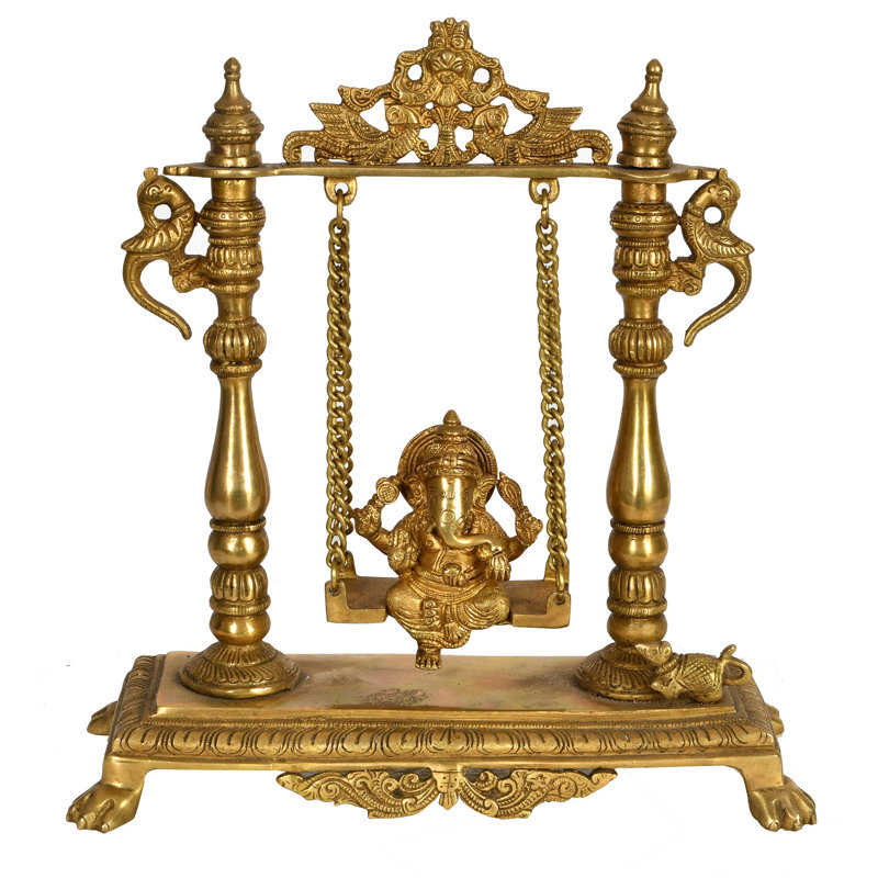 Lord Ganesha sur une balançoire