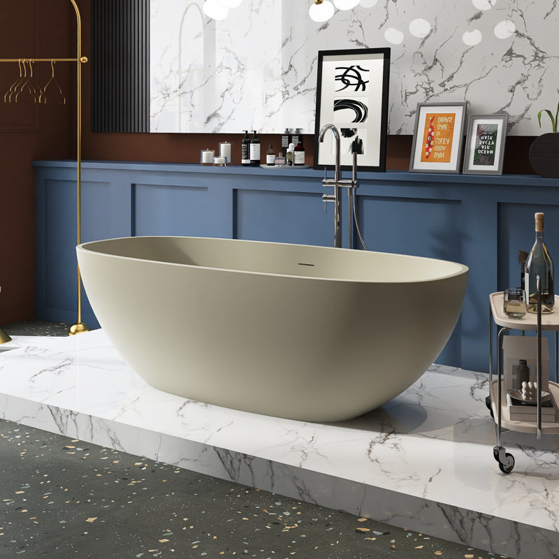 Baignoire de trempage autoportante 55 po