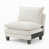 Beige White Chenille
