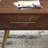 Retro design solid wood coffee table