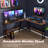 Lakyah L-Shaped Computer Desk-516366233