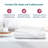 Sleepgram Viscose from Bamboo Bed Sheet Set with 2 Pillowcases-101922134-101922130