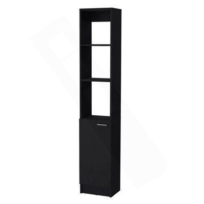 Armoire à linge 1 porte Wenge