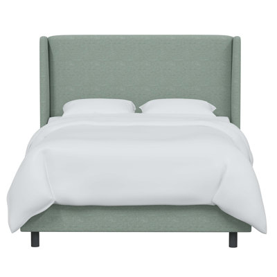 Tilly Upholstered Wingback Bed