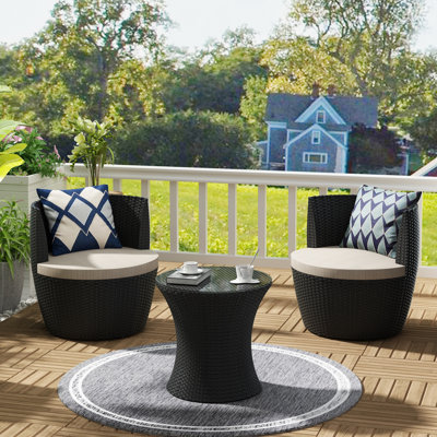 Alcinda 2 - Person Patio Conversation Set