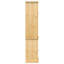 Armoire de salle de bain vidaXL Bois de miel