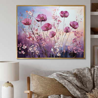 " Violet Flower Meadow Harmony II "
