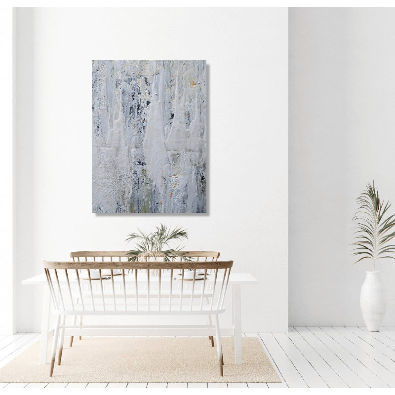 Green Cafe I On Giclee Canvas Hand Embellished Art, 60" H x 40" W x 1.5" D, Unframed