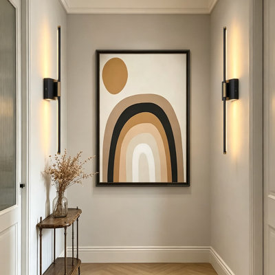 Rechargeable Battery Operated Wall Sconces Set Of 2 With Remote Control, Dimmable LED Wireless Wall Lights, 360° Rotation, 3000K-6000K Color Temperature, No Wiring Needed For Easy Installation