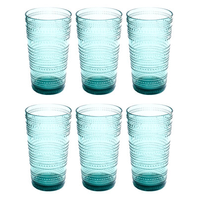 Joss & Main Chaplin 6 - Piece Acrylic Drinking Glass Glassware Set