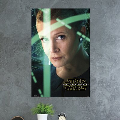 Star Wars: the Force Awakens - Leia Portrait Paper Print -  Trends International, POD14586