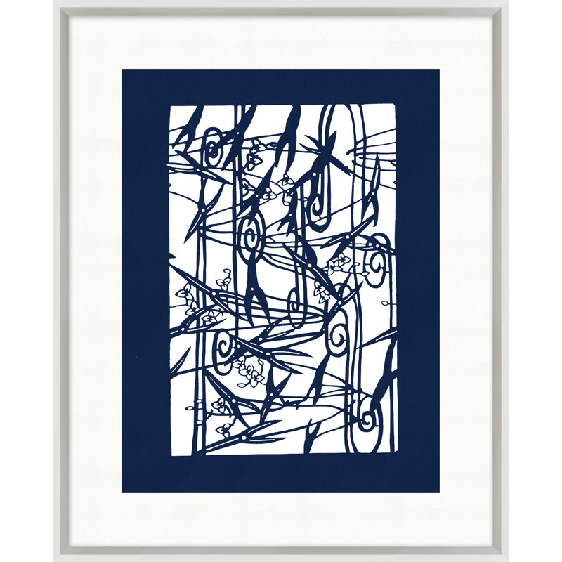 Indigo Template Coastal Motif 4 Print