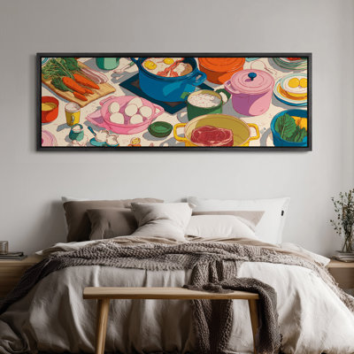 Impression sur toile encadrée très grande