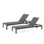 CAPE CORAL KD CHAISE LONGE NOIR (MP2) (ENSEMBLE DE 2)-1277302992