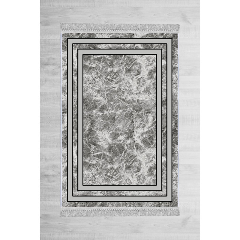 Tapis de couloir luxueux, tissu 100% velours, 39,4 po x 59,1 po | Semelle antidérapante en coton, d'une hauteur de poils de 0,4 po | Antibactérien, lavable à la machine | Impression numérique 3D, design élégant pour le décor et le confort de la maison