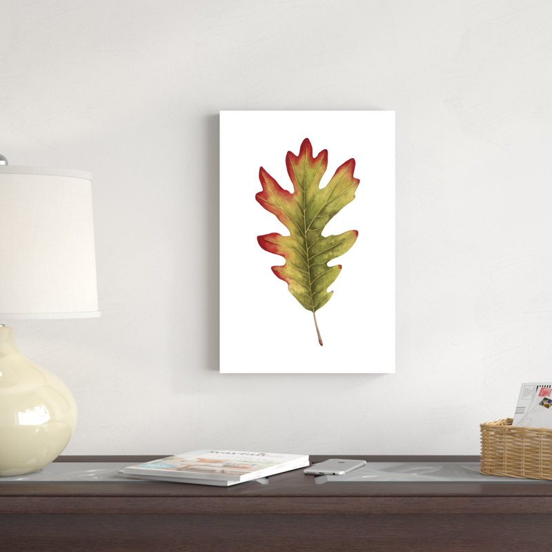 Étude de feuilles d'automne II, H 18 po x l 12 po x P 1,25 po