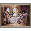 «The Last Supper» par Quintana, impression sur bois encadrée