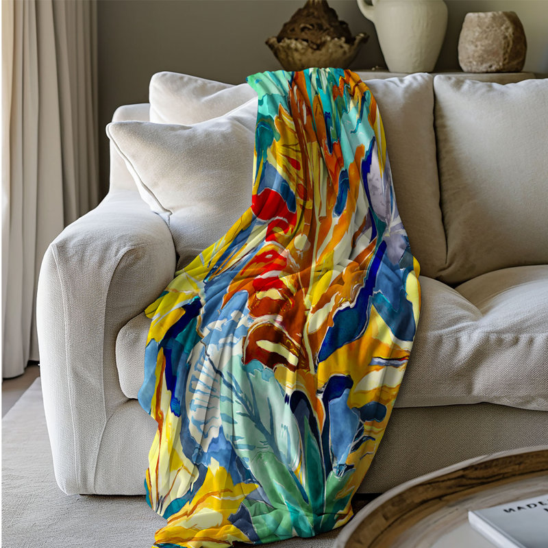 Throw Blanket, 60" W x 80" L