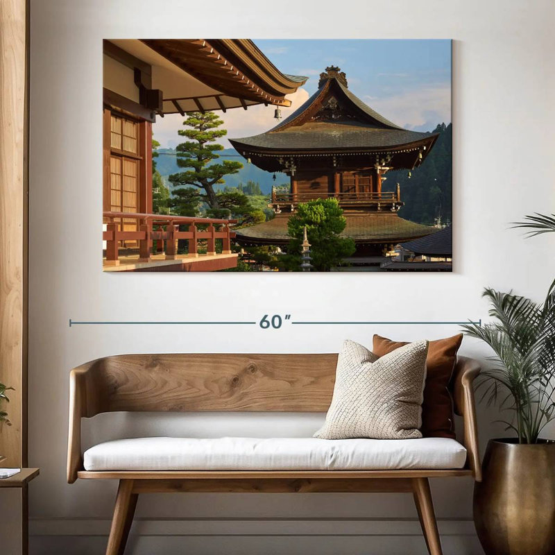Lilie, temple de Takayama, H 34 po x l 51 po