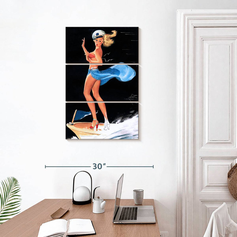 Leisha Can You Tie This, 32" H x 20" W
