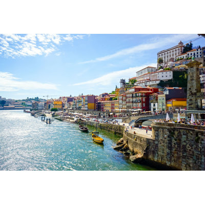 Porto, Portugal Old Town Skyline by Toxawww - Wrapped Canvas Photograph -  Breakwater Bay, 9642F2E1A7CD4D939ABE3F3E0EBCC8AA