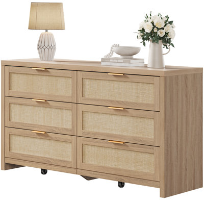 Commode 6 tiroirs Chada