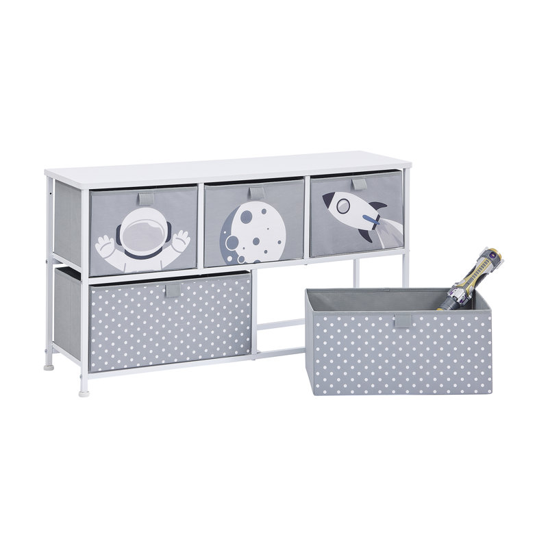 Kids Space 5 Drawer Storage Chest