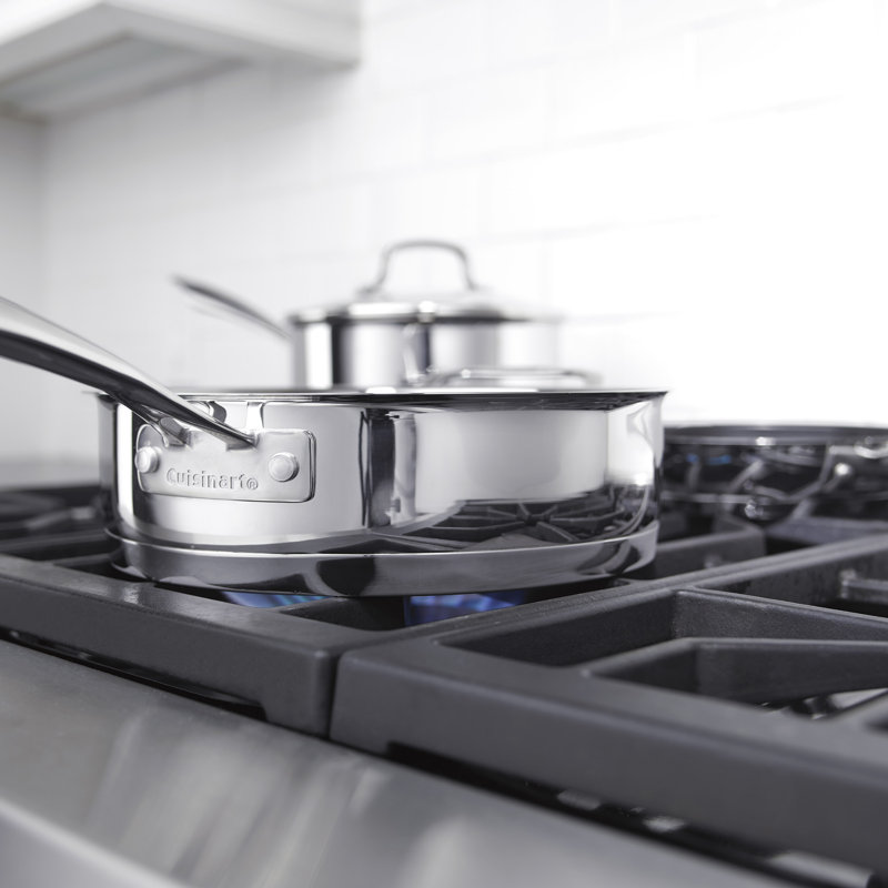 Professional Stainless Steel 11-Piece Non-Stick Cookware Set