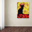 «Le Chat Noir» par Krisdapor, impression sur toile tendue-22672183