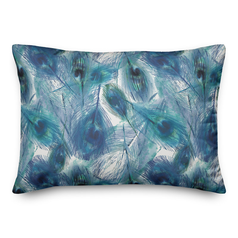 Coussin Peacock Feathers