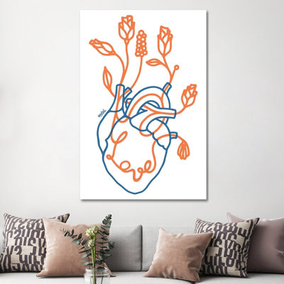 What About Love by Ninhol - Wrapped Canvas Gallery-Wrapped Canvas Giclée
