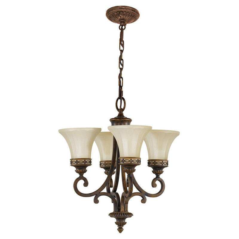 Pritzker 4 - Light Shaded Chandelier