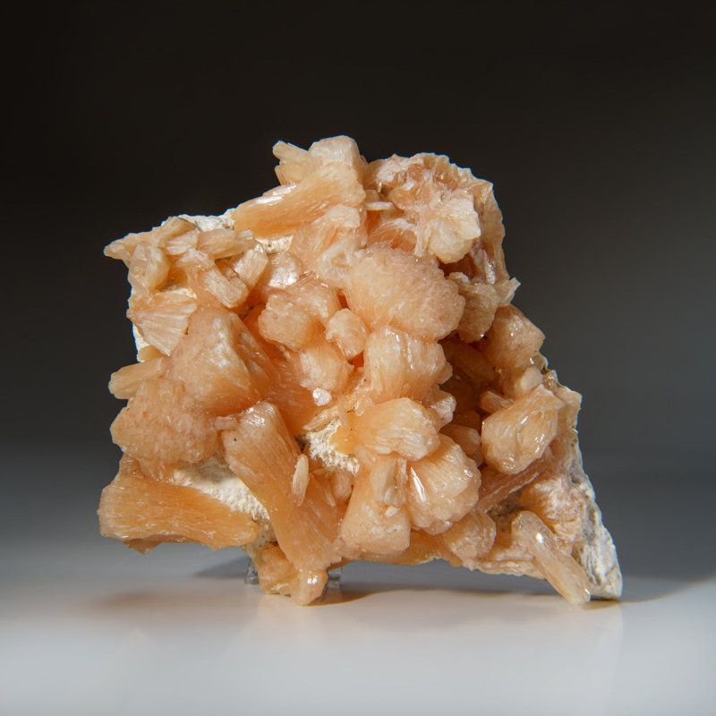 Stilbite sur Matrix du Jalgaon District, Maharashtra, Inde