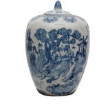 Floral Design Decorative Urn