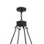Lustre de roue de wagon de style bougie 8 lumières Gavril