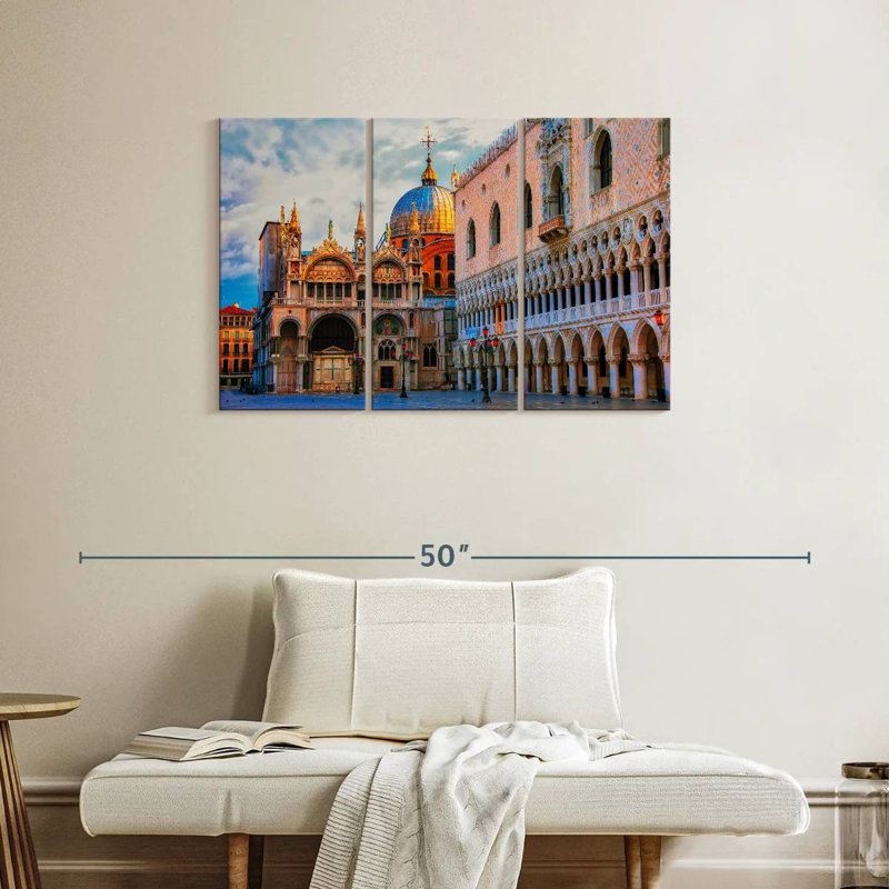 Sebbie Saint Mark's Square, 24" H x 38" W