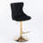 Swivel Velvet Barstools with Adjusatble Seat Height-1880070280-1880070258